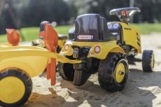 Дитячий трактор каталка з причепом Falk 286C Komatsu
